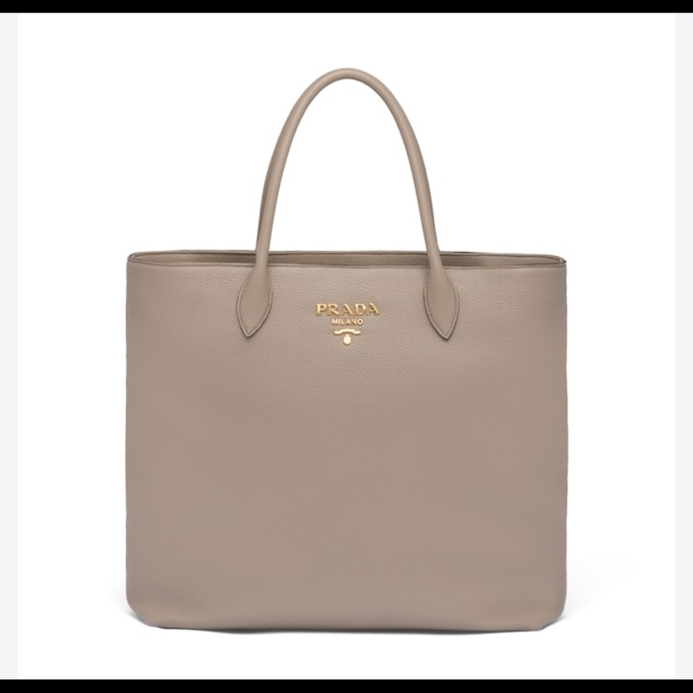 100% Auth NWT Prada Daino Shopper Tote Bag